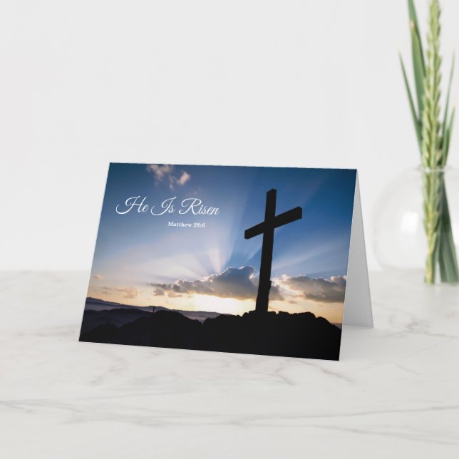 Tarjeta de Felicitación de Pascua (Anverso)