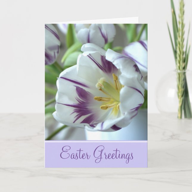 Tarjeta de felicitación de Pascua (Anverso)