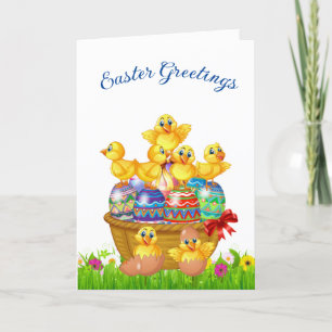 Tarjeta de felicitación de Pascua