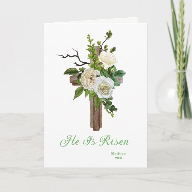 Tarjeta de felicitación de Pascua (Anverso)