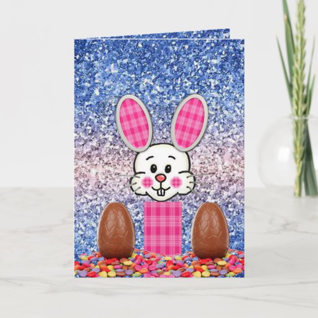 Tarjeta de felicitación de Pascua (Anverso)