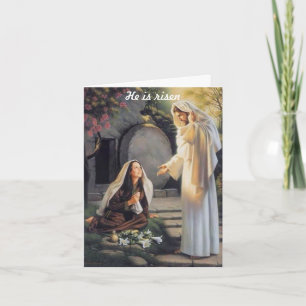 Tarjeta de felicitación de Pascua