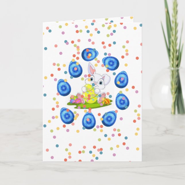 Tarjeta de felicitación de Pascua (Anverso)