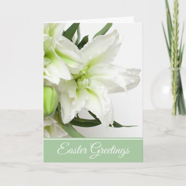 Tarjeta de felicitación de Pascua (Anverso)