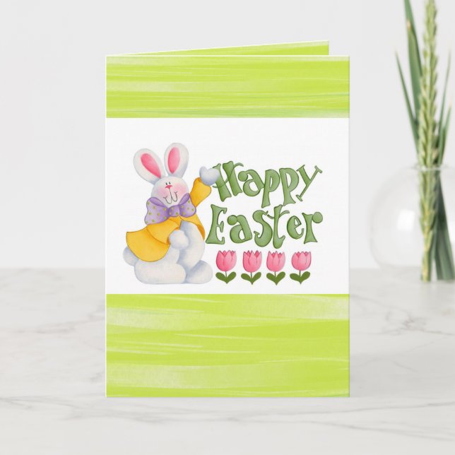 Tarjeta de felicitación de Pascua (Anverso)