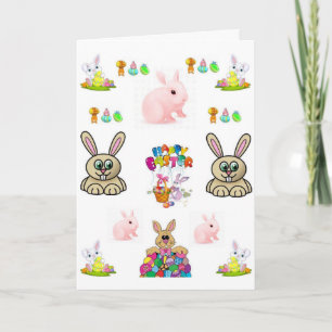 Tarjeta de felicitación de Pascua