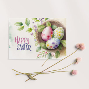 Tarjeta de felicitación de Pascua