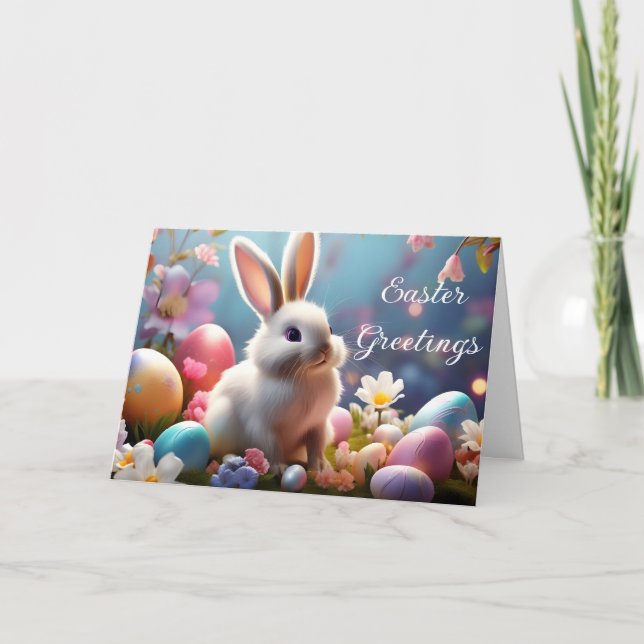 Tarjeta de felicitación de Pascua (Anverso)