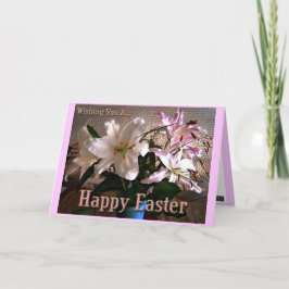 Tarjeta de felicitación de Pascua