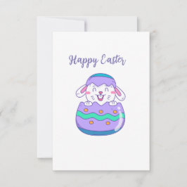 Tarjeta de felicitación de Pascua