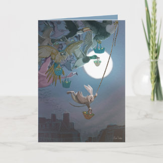 Tarjeta de felicitación de Pascua