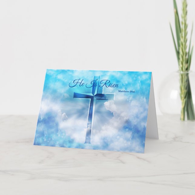 Tarjeta de Felicitación de Pascua (Anverso)