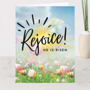 Tarjeta de Felicitación de Pascua de las Escritura