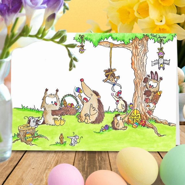 Tarjeta de felicitación de PASCUA de Nicole Janes (Subido por el creador)