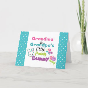 Tarjeta de felicitación de Pascua del abuelo de la