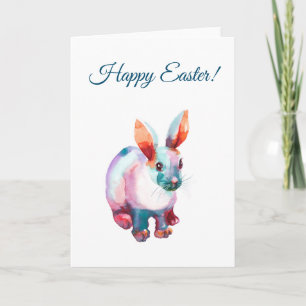 Tarjeta de felicitación de Pascua feliz