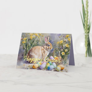 Tarjeta de felicitación de Pascua para Huevos y Co