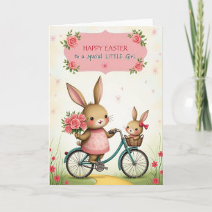 Tarjeta de felicitación de paseo en bicicleta de c