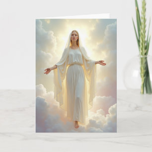 Tarjeta de Felicitación de Paz Celestial