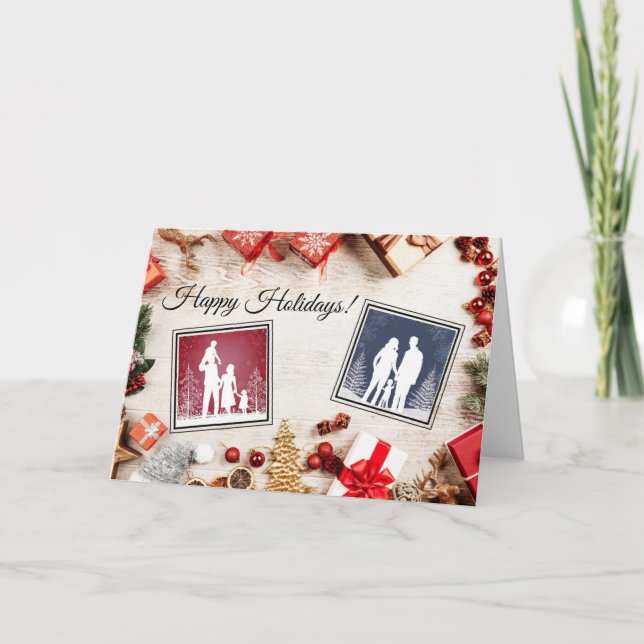 Tarjeta de felicitación de Personalizable de vacac (Anverso)