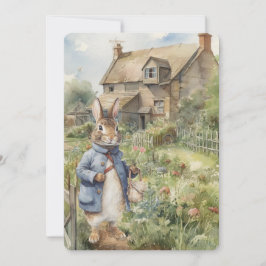 Tarjeta de felicitación de Peter Rabbit