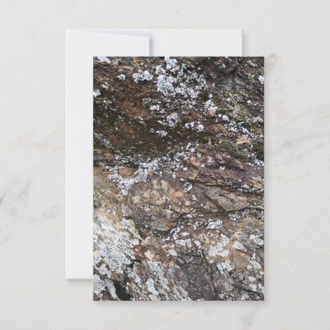tarjeta de felicitación de piedra (Anverso)