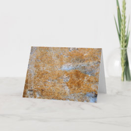 Tarjeta de felicitación de piedra