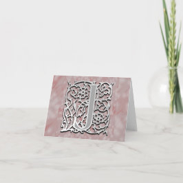 Tarjeta de felicitación de piedra de la tarjeta de