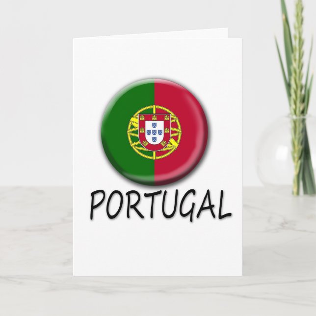 Tarjeta de felicitación de Portugal (Anverso)