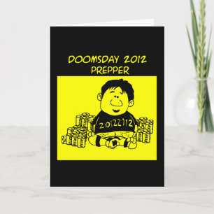 Tarjeta de felicitación de Prepper de 2012