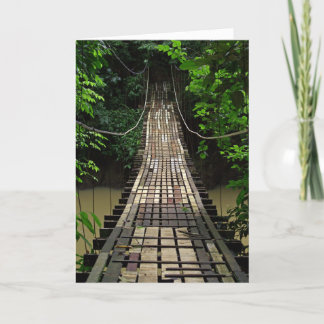 Tarjeta de felicitación de puente a Jurassic Park