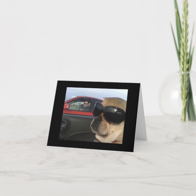 Tarjeta de felicitación de Puggles (Anverso)