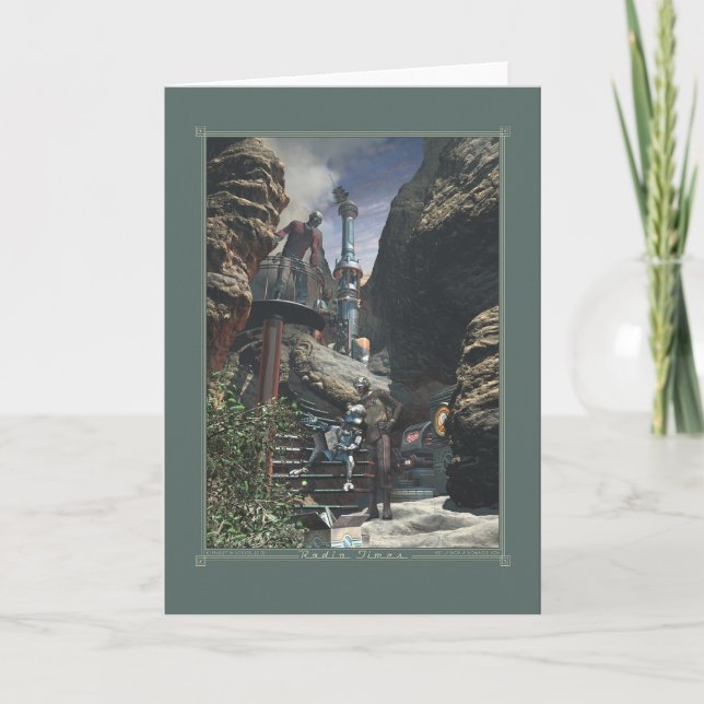 Tarjeta de felicitación de Radio Times (Anverso)