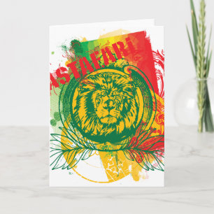 Tarjeta de felicitación de Rastafari