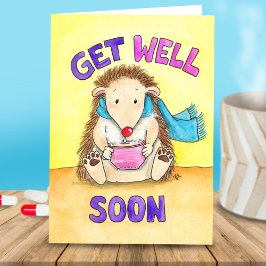 Tarjeta de felicitación de recuperación de Nicole 