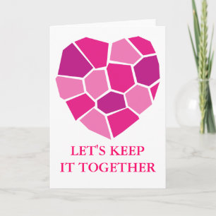 Tarjeta de Felicitación de Relación Cita de Cora