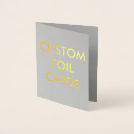 Tarjeta de felicitación de Relieve metalizado dora