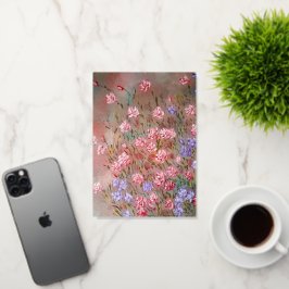 Tarjeta de felicitación de Relieve metalizado pleg