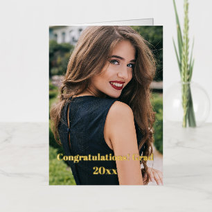 Tarjeta de felicitación de Relieve metalizado pleg