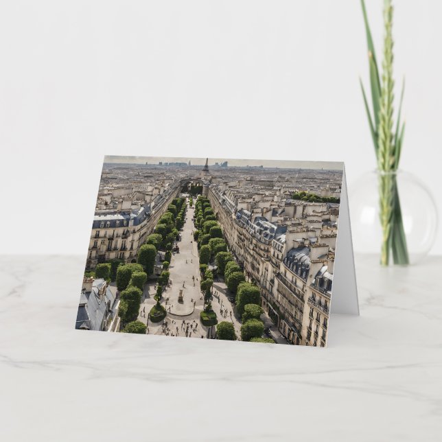 Tarjeta de felicitación de Relieve metalizado pleg (Anverso)