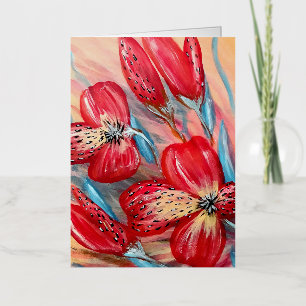 Tarjeta de felicitación de Relieve metalizado pleg