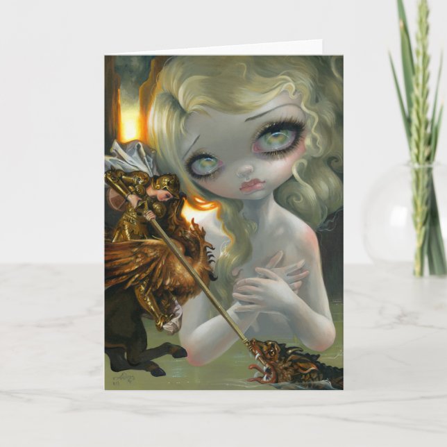 Tarjeta de felicitación de "Rogelio y de la (Anverso)