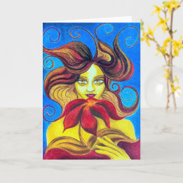 Tarjeta de felicitación de Romance de Verano
