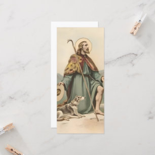 Tarjeta de felicitación de Saint Roch