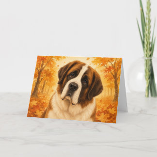 Tarjeta de felicitación de San Bernardo