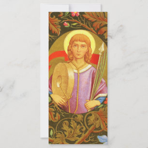 Tarjeta de felicitación de San Floriano de Lorch (