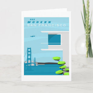 Tarjeta de felicitación de San Francisco