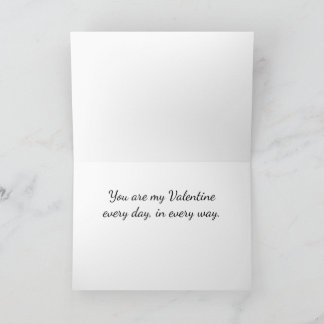 Tarjeta de felicitación de San Valentín