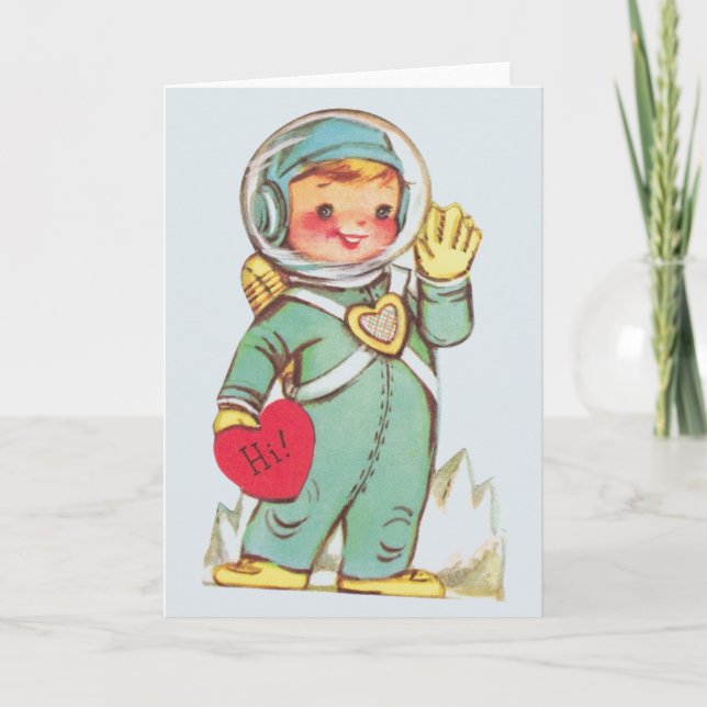 Tarjeta de felicitación de San Valentín del astron (Anverso)