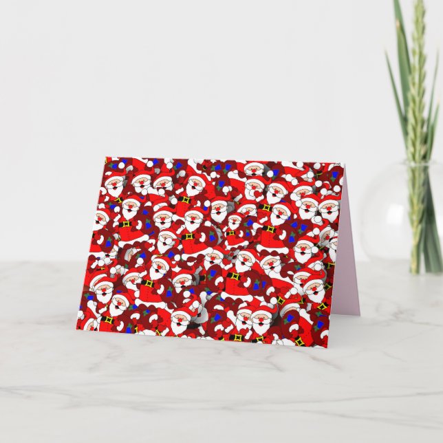 tarjeta de felicitación de santa feliz (Anverso)